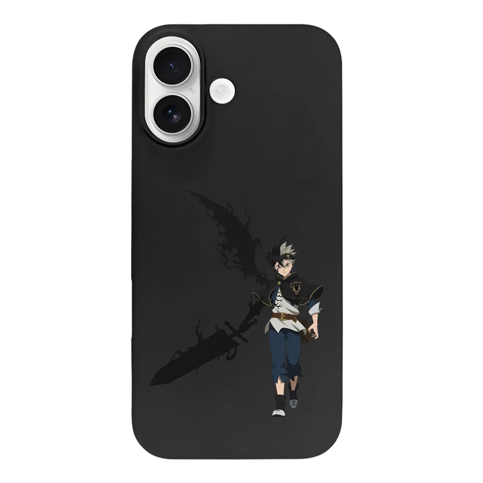 ブラッククローバー グッズ アスタ - iPhone 17 シリーズ シリコンケース 薄型 耐衝撃 指紋防止 ソフトタッチカバー 精密フィット 傷防止 保護ケース iPhone 17/17 Air/17 Pro/17 Pro Max 対応